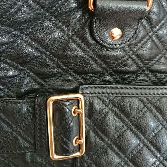 Marc Jacobs large Black Quilted Italy Leather bag - Picture 3 of 16